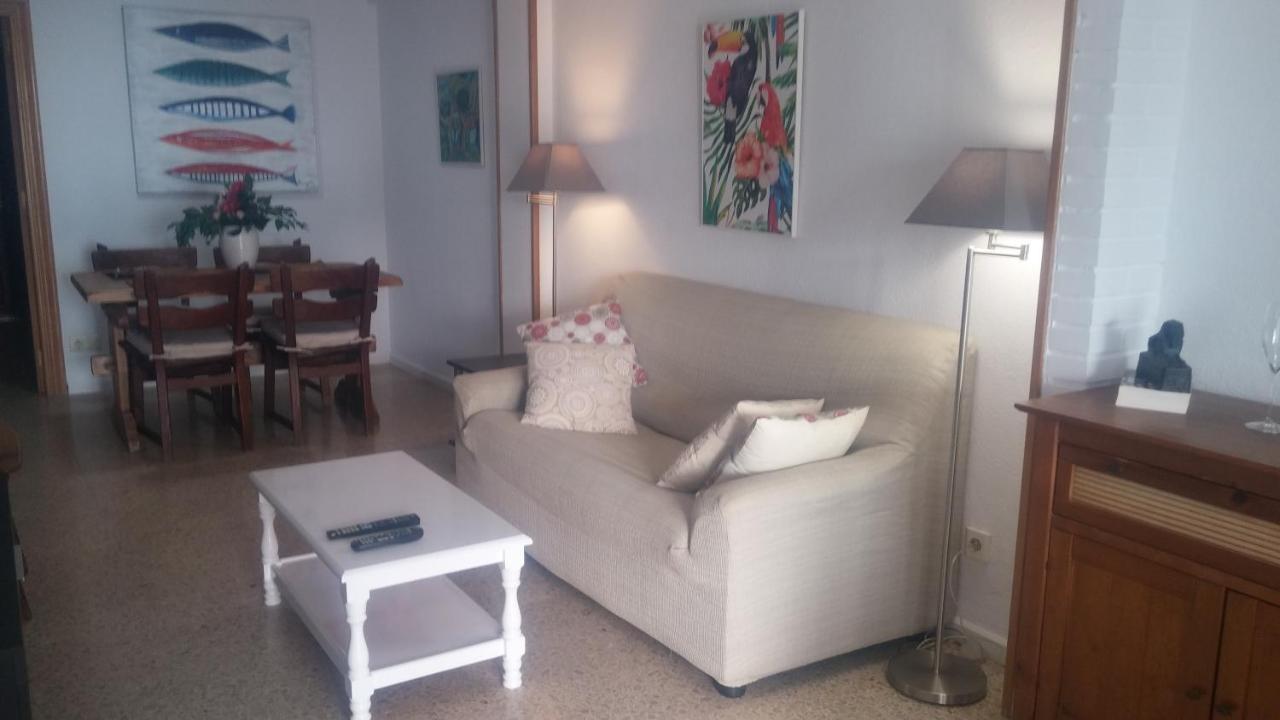 Apartamento Playa De Levante,Parking, Aire Dos Habitaciones Y Dos Banos Vistas Playa Y Jardin Бенидорм Экстерьер фото